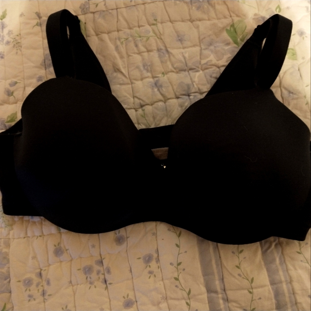 Cacique Black Lightly Lined Balconette 38DD